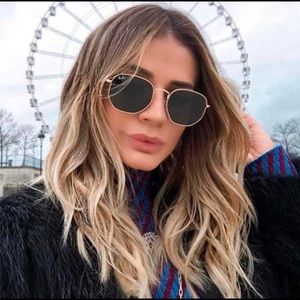 SOLD Ray-Ban 3548 HEXAGONAL LEGEND GOLD Sunglasses